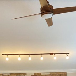 Install Track Light & Install Ceiling Fan - Justin, TX