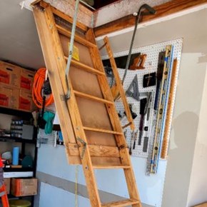Attic Ladder Install - Roanoke, TX