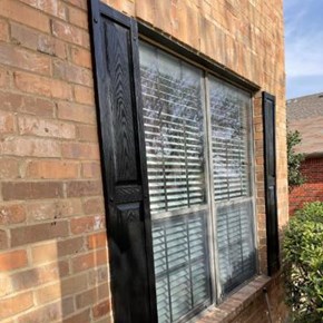Exterior Shutter Painting - Argyle, TX