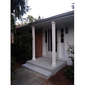 Front Entry Wall Column Replacement in New Albany, Ohio 