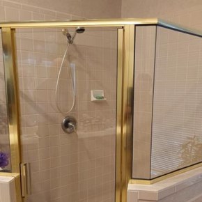 Install Glass Shower Door - Flower Mound, TX