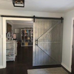 Custom Built Sliding Barn Door - Hurst, TX