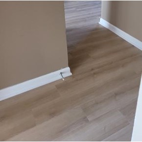 Installed New Flooring and Trim