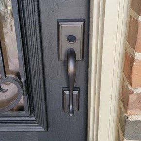 Replace Front Door Handle - Trophy Club, TX