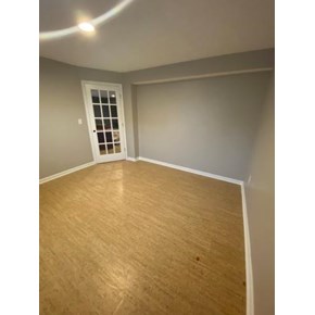 Ace Handyman Services craftsman enclosed basement for a home office in Columbus, Ohio