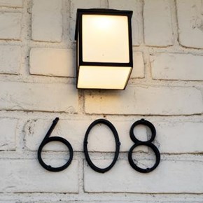 Install Address Letters & Outdoor Light Fixture Install - Flower Mound, TX
