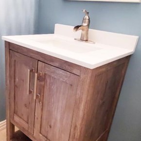 Install Bathroom Sink Vanity - Euless, TX