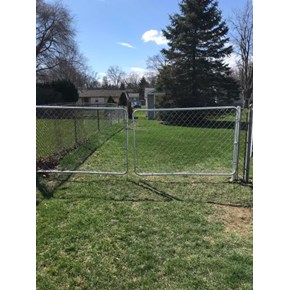 Installed new gate