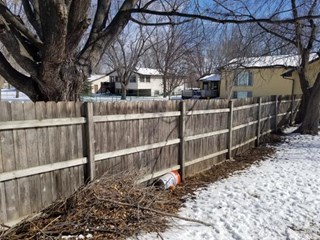 Wood Fence Panel Reinforcement