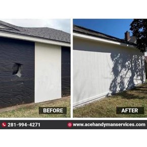 Garage Siding and Painting