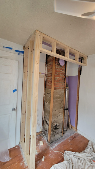Custom Closet in Asheville NC - Before 