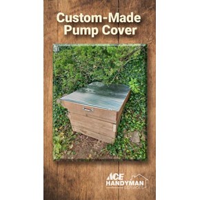 Custom-Made Pool Pump Cover, bloomfield township, ace handyman services bloomfield 