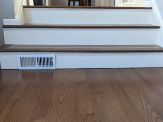 Trim On Stairs After
