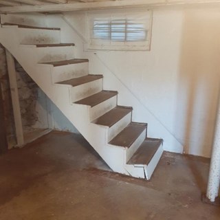 Stair Repair Before 