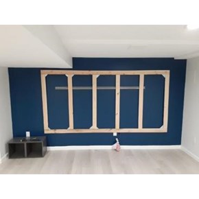 Custom Projector Screen Before Custom Projector Screen Before
