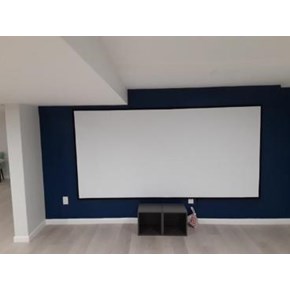 Custom Projector Screen After Custom Projector Screen After