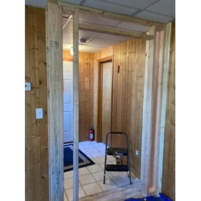 Before Door Install and Framing in Rocky Hill Ace Handyman Services Hartford New London