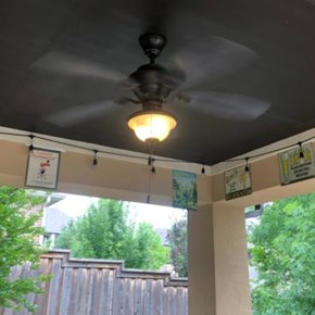 Replace Patio Fan - North Richland Hills, TX