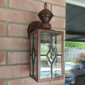 Outside Light Fixture Replacement - Westlake, TX