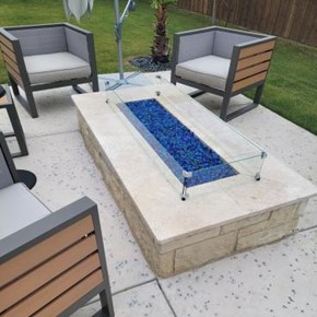 Install Fire Pit - Southlake, TX
