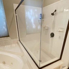 Install Shower Door - Flower Mound, TX