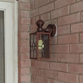 Replace Patio Light Fixture - Flower Mound, TX