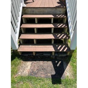 Deck Stair Repair in Glastonbury After Ace Handyman Services Hartford New London