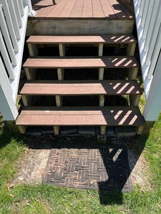 Deck Stair Repair in Glastonbury After