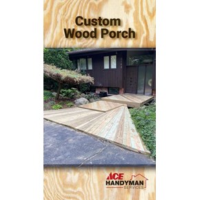 Custom Wood Porch