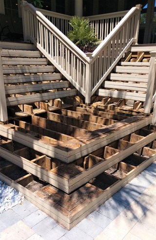 Stair Remodel in Hilton Head