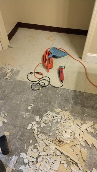 Linoleum Floor Replacement