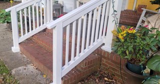 Custom Rail Installation and Paint
