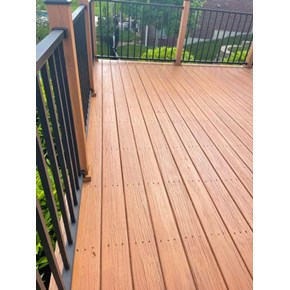 Freshly Stained Deck!