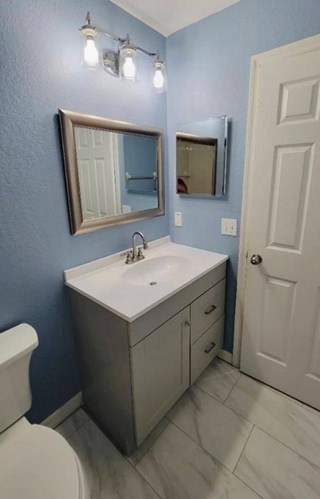 After Bathroom Touchup