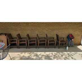 Assembled Patio Chairs 