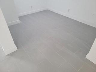 After Tile Install