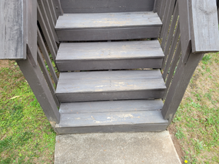 Stair Repair - Before Ace Handyman Services Upstate South Carolina and Greenville