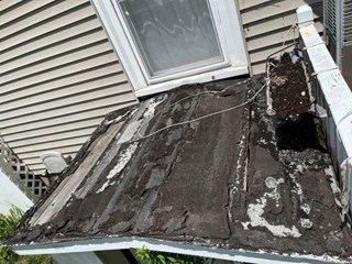 Bulkhead roof project - Saugus, MA  01906 (before)