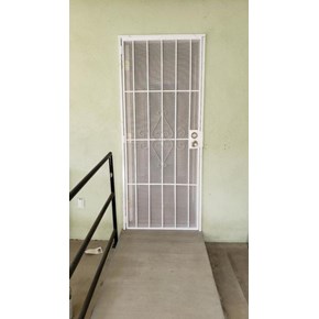  Security door installed