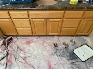 before bathroom refresh 