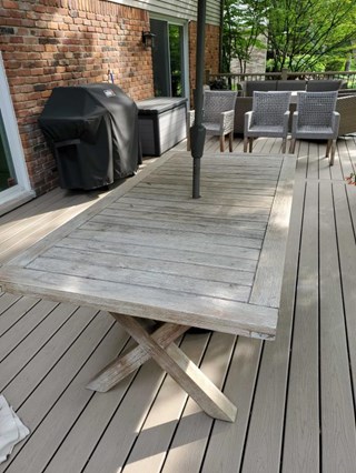 Strip and Refurnish Patio Furniture Bloomfield Hills Ace Handyman Services Bloomfield
