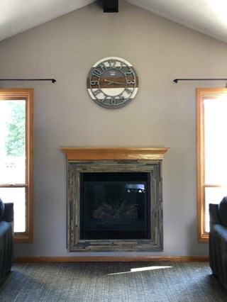 Removed Fireplace
