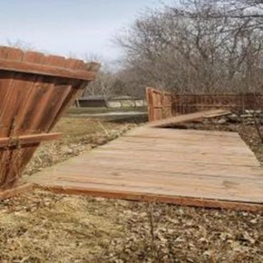Wood Fence Repair in St Michael