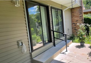 After Railing Install in Cromwell