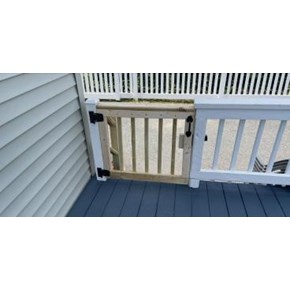 Deck Gate & Railing Install in New London Ace Handyman Services Hartford New London