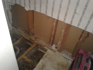 Before Wall Work Metro Detroit