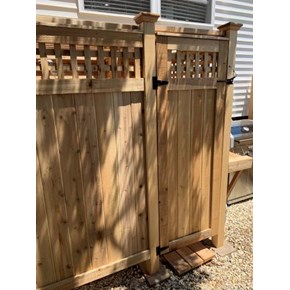 Outdoor Shower in the Jersey Shore
