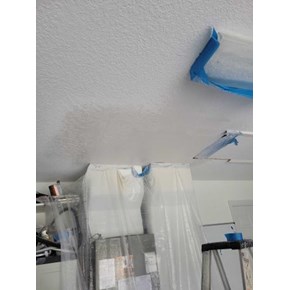 Garage Ceiling Drywall Repair 