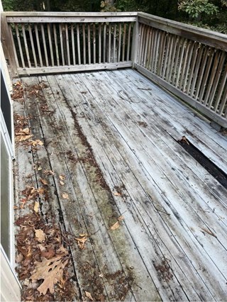 Deck Repair Before Ace Handyman Services Upstate South Carolina and Greenville
