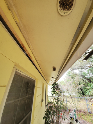 Soffit update and repair